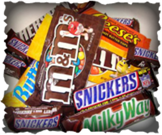 Campus Store. Candy Bars